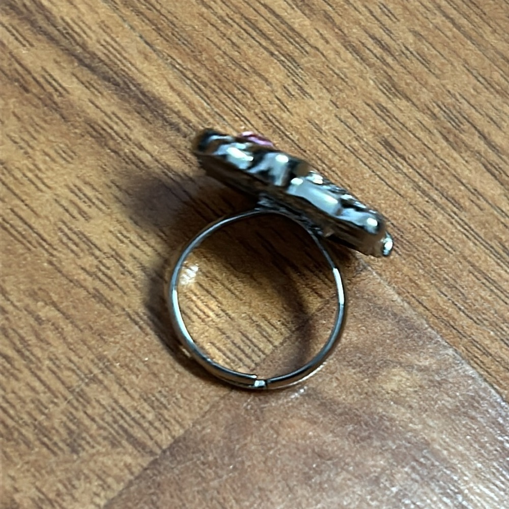 Hello Kitty by Sanrio Rhinestone Adjustable Ring - Picture 8 of 9